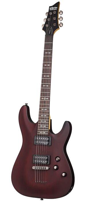Schecter Omen-6 S-II WNS Walnut Satin Electric Guitar